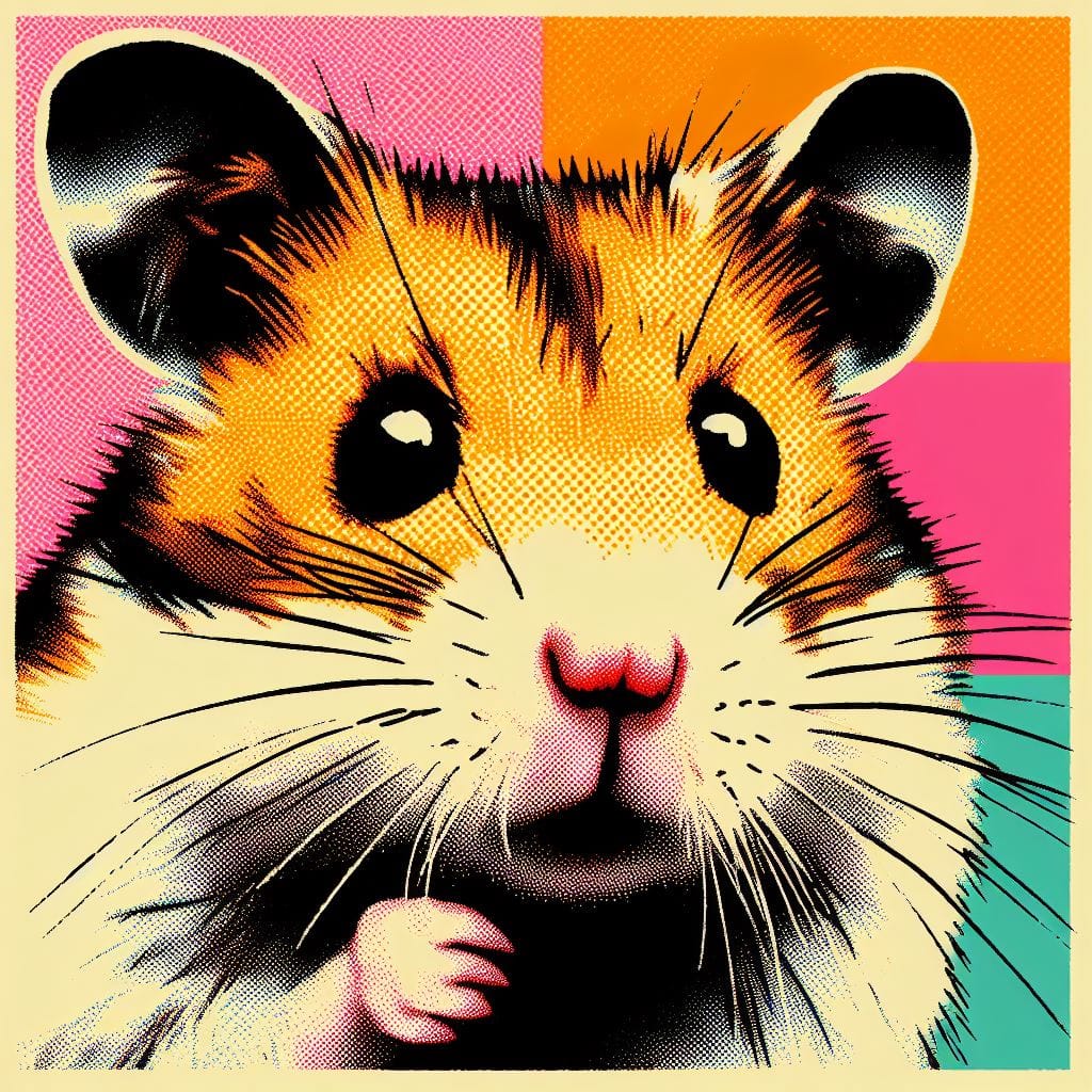 Hamster Warhol